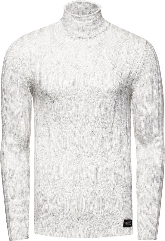 Rusty Neal - Gebreide Trui - Casual Pasvorm - Opstaande Kraag