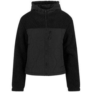 Urban Classics Dames crinkle fleece jas