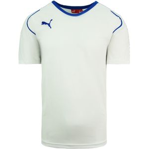 Puma - V5.08 - Korte Mouw Ronde Hals - Wit - Heren Voetbal Top