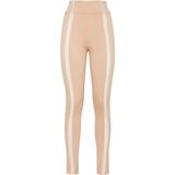 Philipp Plein - Punto-di-Roma Stretch Jersey Leggings - Beige - Hoge Taille