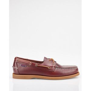 Sebago - Portland - Bootschoenen - Bruin - Gewaxt Leer