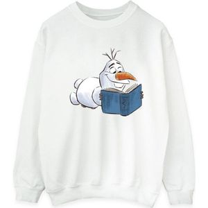 Li-cense Disney heren frozen olaf reading sweatshirt