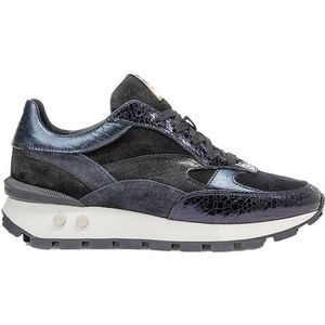 Floris Van Bommel - SFW-10098 BLOKKI - Sneakers - Blauw - Suède