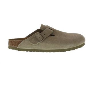 Birkenstock - Boston - Slipper - Faded Khaki - Suède