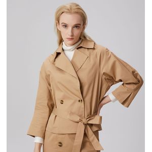 Coton - Trench-Jacket - Lichte Jas - Met Dubbele Borsten