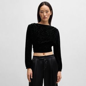 Hugo Boss - C_Edevory - Wikkeltop - Zwart