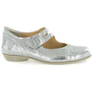 Durea 5737 Bandschoenen - Grijs - Leer