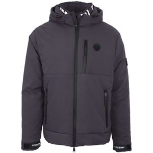 Plein Sport - UPPS25E - Gewatteerde Jas - Grijs - Met Logo