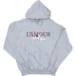 Li-cense Disney dames 101 dalmatiërs l´amour hoodie