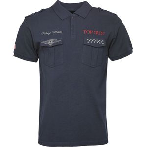 TOP GUN - Poloshirt - Nachtblauw - 20213003
