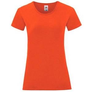 Fruit of the Loom - Iconisch 150 - T-shirt - 100% Katoen - Dames