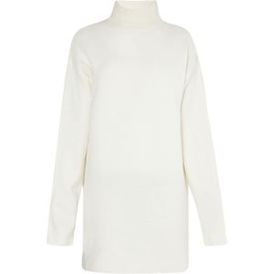 Mymo - Gebreide Jurk - Wit