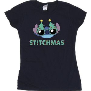 Li-cense Disney dames lilo & stitch stitchmas bril katoenen t-shirt