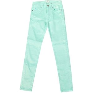 La Martina - Glanzende Stretch Skinny Broek - Groen - Dames