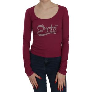 Exte Dames Versierde Lange Mouwen Top