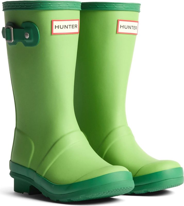 Hunter Junior Originals Rubberlaarzen Kinderen Zeewier/Twisting Groen