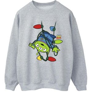 Li-cense Disney heren toy story kerstverlichting aliens sweatshirt