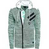 Rusty Neal - Gebreide Jas - Met Capuchon - Grof Gebreid