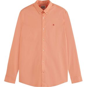 Scotch & Soda Essential oxford solid coral reef