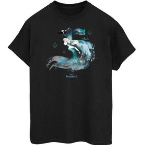 Li-cense Disney dames frozen 2 elsa met nokk de watergeest katoenen vriendje t-shirt