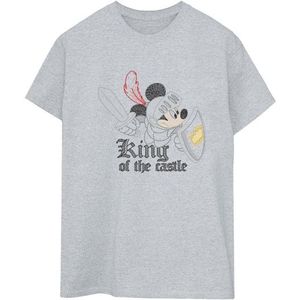 Li-cense Disney dames mickey mouse king of the castle katoenen vriend t-shirt
