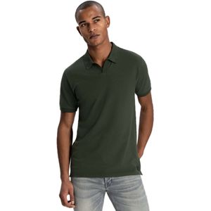 Dstrezzed Bowie v-neck polo stretch pique