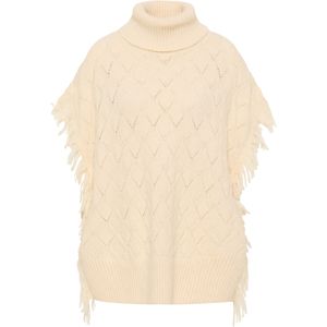 IZIA gebreide poncho gaya