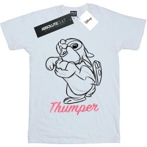 Li-cense Disney dames bambi thumper lijntekening katoenen vriendje t-shirt