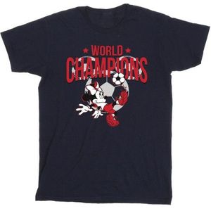 Li-cense Disney heren minnie mouse wereldkampioen t-shirt