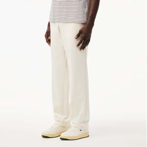 Lacoste - Straight-Fit Badge Detail - Herenpantalon - Crème