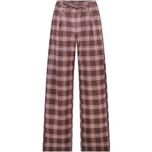 America Today - Casual Broek - Donkerrood - Rechte Pasvorm