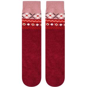 Dare2b - Feestelijke Fair Isle - Pluizige Sokken - Geschenkdoos