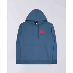 Edwin Japanese sun hoodie sweat bering sea garment washed i029285