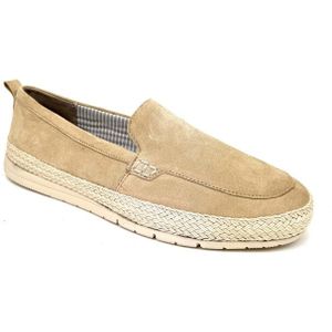 Instappers - Effen - Leer/Suède - Platte Hak - Flexibele Zool