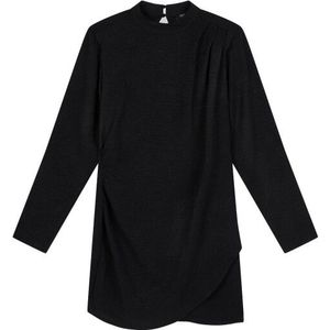 Refined Department - Mitzi Mini Jurk - Zwart - A-lijn