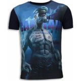 Local Fanatic Captain sailor man digital rhinestone t-shirt