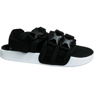 Puma - Leadcat YLM 19 - Slip On Sandalen - Zwart Wit - Heren