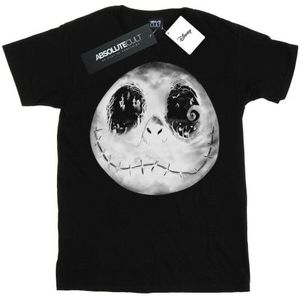 Li-cense Disney heren nightmare before christmas jack moon gezicht t-shirt
