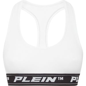 Philipp Plein - Bustier - Wit - Katoen en Modal - Mouwloos