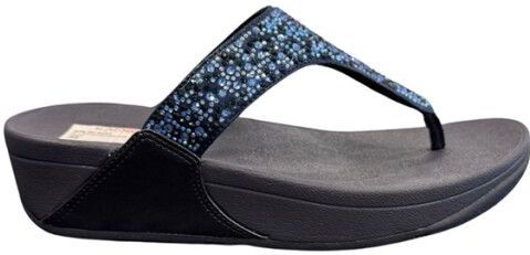 FitFlop - Lulu Crystal Mix - Teenslippers - Midnight Navy