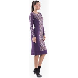 Conquista - Rekbare Boothals Jurk - Kokerjurk