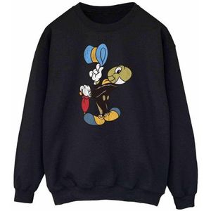 Li-cense Disney dames pinokkio jiminy cricket sweatshirt