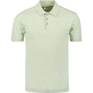 No Excess Pullover short sleeve polo button s mint