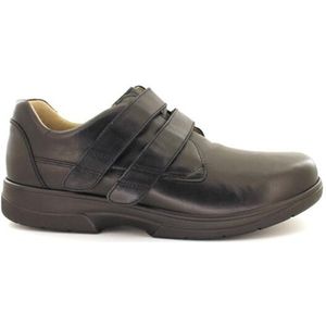 Stuppy - Klittenbandschoenen - Zwart - Leer