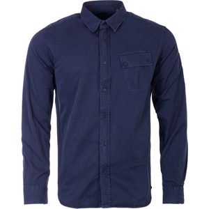 Belstaff - Pitch Shirt - Blauw - Longsleeves