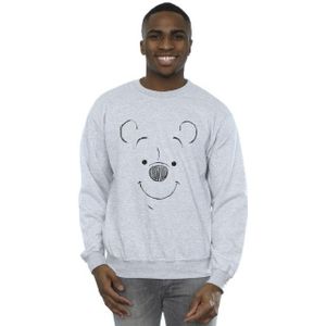 Li-cense Disney heren winnie de poeh winnie de poeh gezicht sweatshirt