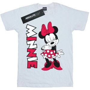 Li-cense Disney dames minnie mouse giechelend katoenen vriendje t-shirt