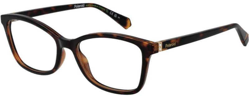 Polaroid - PLD D505 086 - Brilmontuur - Bruin - 53 mm
