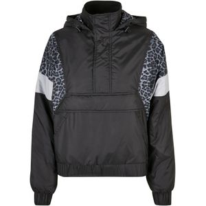 Urban Classics Dames snow leopard pull over jas