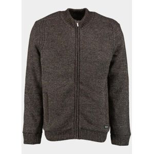Baileys - Cardigan - Bruin - Zip - Lined Inside B 522176/802